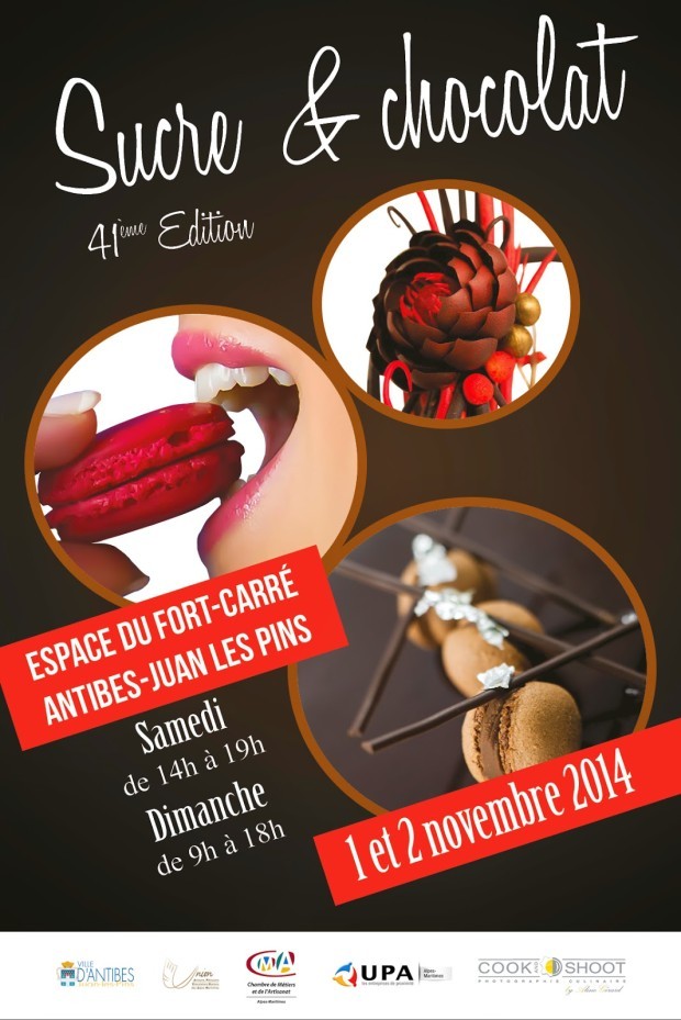 affiche sucre et chocolat - Antibes 06 - Dans la peau d'une blogueuse - Halloween - Evenement Week end _ 2014